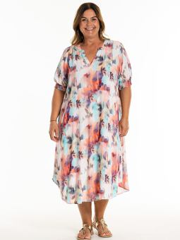 DINNIE - Plus Size Klänning från Gozzip