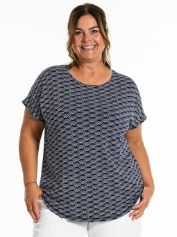 GITTE - Plus Size T-shirt från Gozzip