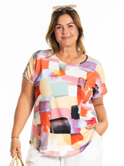 GITTE - Plus Size T-shirt från Gozzip