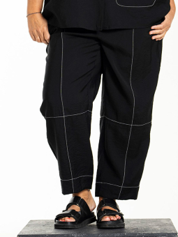 LOLLY - Plus Size Byxor från Gozzip Black