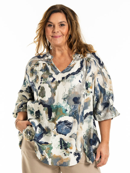 MALINA - Plus Size Blus från Gozzip