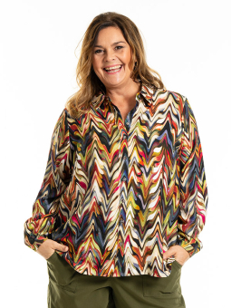 KARINA - Plus Size Skjorta från Gozzip