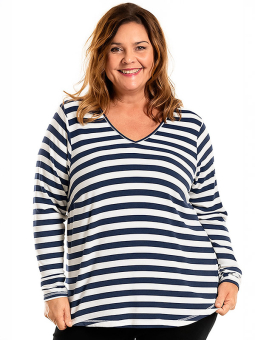 GITTE - Plus Size Blus från Gozzip