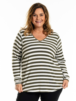 GITTE - Plus Size Blus från Gozzip