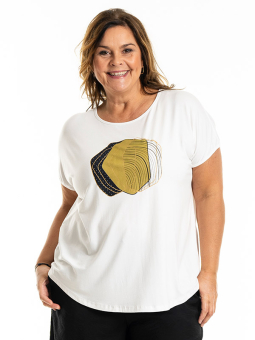 GITTE - Plus Size T-shirt från Gozzip