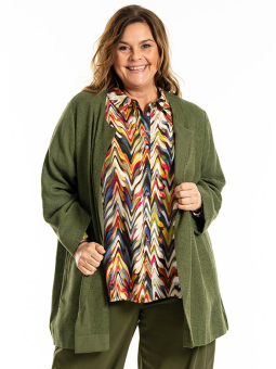 JOSEFIN - Plus Size Kofta från Gozzip