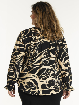 SOFIA - Plus Size Blus från Gozzip