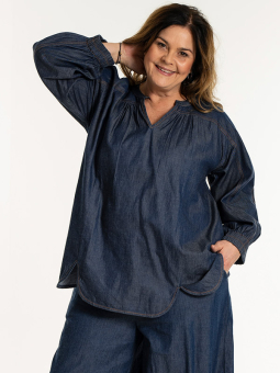 MILA - Plus Size Blus från Gozzip