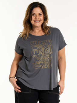 GITTE - Plus Size T-shirt från Gozzip