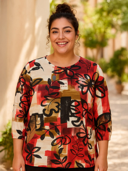 CHRISTA - Plus Size Blus från Pont Neuf