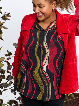 FRANCY TEA - Plus Size Blus från Pont Neuf