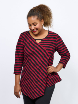 MAGRETHE - Plus Size Blus från Pont Neuf