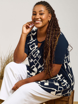 MAGRETHE SIA - Plus Size Blus från Pont Neuf