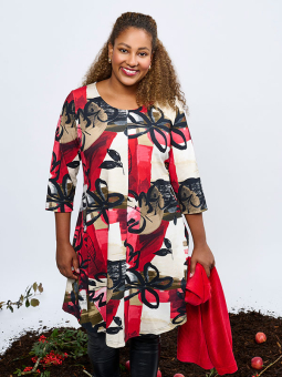 SATINA TEA - Plus Size Klänning från Pont Neuf