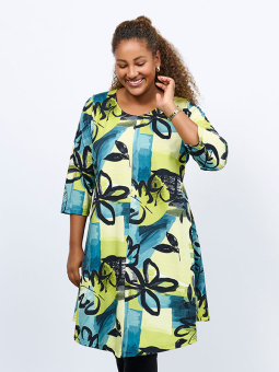 SATINA TEA - Plus Size Klänning från Pont Neuf