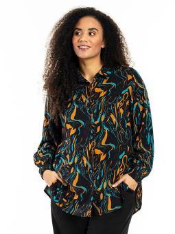 BITTA - Plus Size Skjorta från Studio