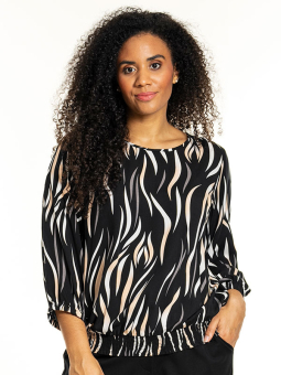 PAMELA - Plus Size Blus från Studio