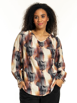 INGRED - Plus Size Blus från Studio