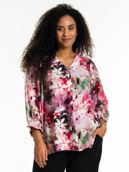 JUSTINA - Plus Size Blus från Studio