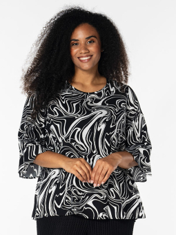THERESA - Plus Size Blus från Studio