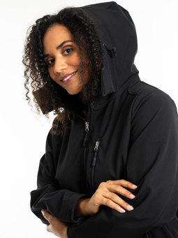 SHORT SOFT SHELL - Plus Size Jacka från Studio