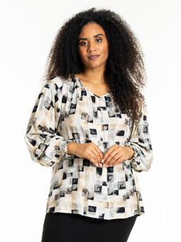 INGRED - Plus Size Blus från Studio