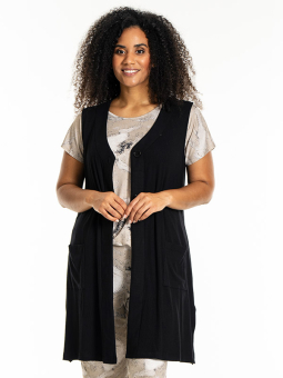 FRESIA - Plus Size Väst från Studio