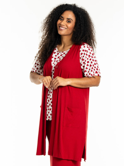 FRESIA - Plus Size Väst från Studio