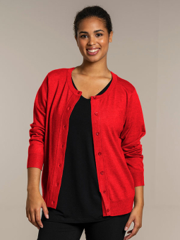 HELSINKI - Plus Size Kofta från Sandgaard