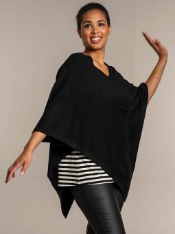 Plus Size Poncho från Sandgaard