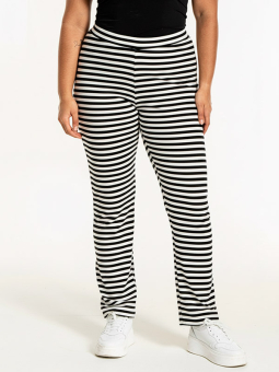 RIB - Plus Size Byxor från Sandgaard