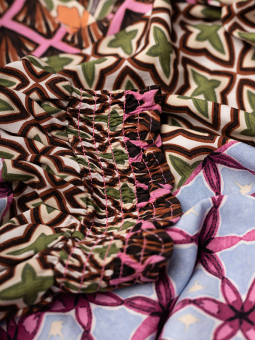 WA-MELIKA - Plus Size Blus från Wasabi Concept