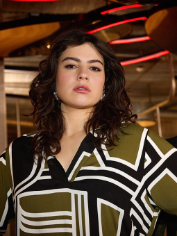 WA-NATALIE - Plus Size Tunika från Wasabi Concept