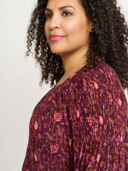MABEL  - Plus Size Blus från Adia