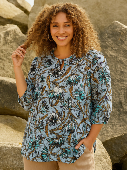 HAYU - Plus Size Blus från Zhenzi