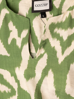 JILIAN - Plus Size Blus från Gozzip