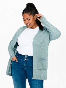 CARESLY - Plus Size Kofta från Only Carmakoma