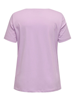 Only Carmakoma BAND - Lila "Prince" T-shirt