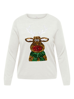 CARXMAS - Plus Size Tröja från Only Carmakoma