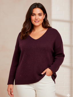 CARWHITNEY - Plus Size Tröja från Only Carmakoma