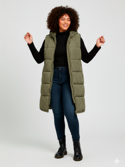 CARALINA - Plus Size Väst från Only Carmakoma