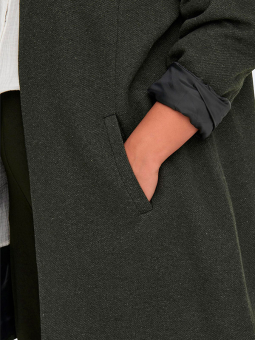 Only Carmakoma SOHO - Mörkgrön jacka med kavajlook