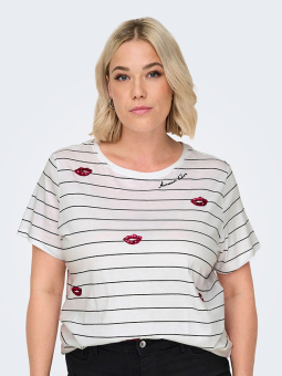 CARKITA - Plus Size T-shirt från Only Carmakoma