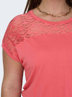 FLAKE - Plus Size T-shirt från Only Carmakoma
