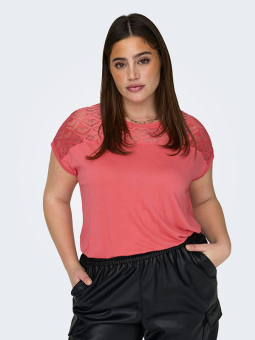 FLAKE - Plus Size T-shirt från Only Carmakoma