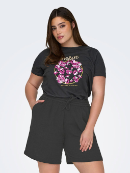 CARTHYRA - Plus Size Shorts från Only Carmakoma