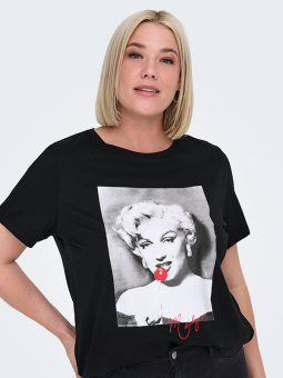 CARNEWMARILYN - Plus Size T-shirt från Only Carmakoma