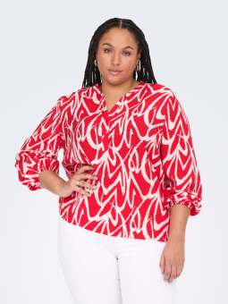 CAROLIVERA - Plus Size Blus från Only Carmakoma