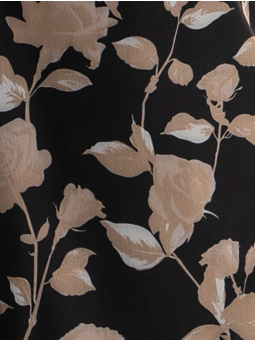 Studio JAKOBINE - Svarta byxor med blommönster