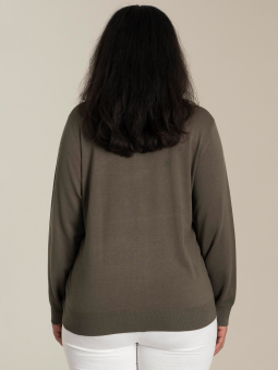 Plus Size Kofta från Sandgaard